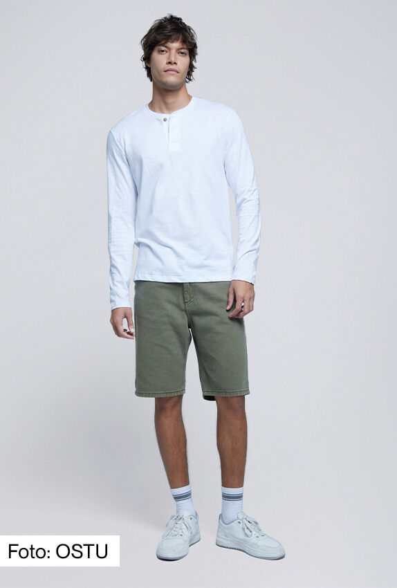 pantaloneta para hombre tono verde